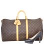 Louis Vuitton Keepall 55 Bandouliere Monogram Shoe