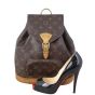 Louis Vuitton Montsouris MM Monogram Scale