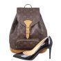 Louis Vuitton Montsouris MM Monogram Scale