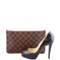 Louis Vuitton Neverfull MM Pouch Damier Ebene Scale