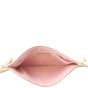 Louis Vuitton Neverfull Pochette Damier Azur Rose Ballerine Interior