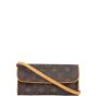 Louis Vuitton Pochette Twin PM Monogram front strap