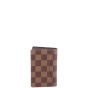 Louis Vuitton Pocket Organiser Damier Ebene Back