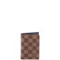 Louis Vuitton Pocket Organiser Damier Ebene Front
