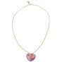 Louis Vuitton Pomme D'Amour Inclusion Heart Pendant Necklace Whole