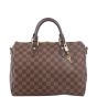 Louis Vuitton Speedy 30 Bandouliere Damier Ebene Front