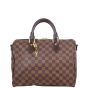 Louis Vuitton Speedy 30 Bandouliere Damier Ebene Front