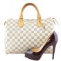 Louis Vuitton Speedy 30 Damier Azur Scale