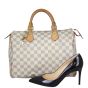 Louis Vuitton Speedy 30 Damier Azur scale