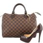 Louis Vuitton Speedy 30 Damier Ebene Scale