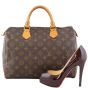Louis Vuitton Speedy 30 Monogram Scale