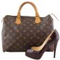 Louis Vuitton Speedy 30 Monogram Scale
