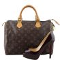 Louis Vuitton Speedy 30 Monogram shoe