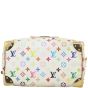 Louis Vuitton Speedy 30 White Multicolore Monogram Base