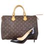 Louis Vuiitton Speedy 35 Monogram Scale