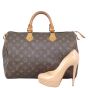 Louis Vuitton Speedy 35 Monogram Shoe