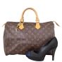Louis Vuitton Speedy 35 Monogram Shoe