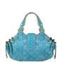 Louis Vuitton Suede and Ostrich Theda GM Back