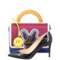 Louis Vuitton Twist MM Epi Peace Symbol Satchel Shoe