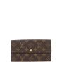 Louis Vuitton Vintage Sarah Wallet Monogram Front