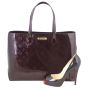 Louis Vuitton Wilshire Monogram Vernis MM Scale