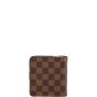 Louis Vuitton Zippe Bifold Compact Wallet Damier Ebene Back