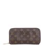 Louis Vuitton Zippy Wallet Monogram Front