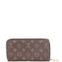 Louis Vuitton Zippy Wallet Monogram Back
