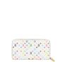 Louis Vuitton Zippy Wallet Monogram White Multicolore Back