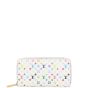 Louis Vuitton Zippy Wallet Monogram White Multicolore Front