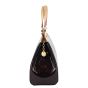 Louis Vuitton Brea Vernis Amarante MM Left side