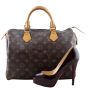 Louis Vuitton Speedy 30 Monogram scale