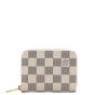 Louis Vuitton Zippy Coin Purse Damier Azur Front