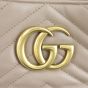 Gucci GG Marmont Matelasse Medium Tote Hardware
