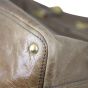 Prada Bruciato Leather Shoulder Bag edge