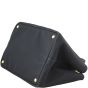 Prada Jardinera Large Canvas Shopper Corner