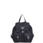 Prada Mini Tessuto Drawstring Convertible Backpack front
