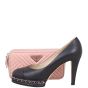 Prada Quilted Chain Mini Shoulder Bag Corner