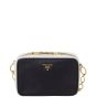 Prada Saffiano Camera Crossbody Chain Bag Front