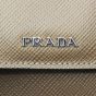 Prada Saffiano Cuir Double Bag Stamp