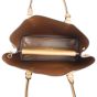 Prada Saffiano Cuir Double Bag Interior