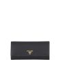 Prada Saffiano Lux Continental Wallet Front