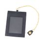 Prada Saffiano Lux Continental Wallet Tag