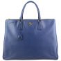 Prada Saffiano Lux Double-zip Tote Large Front