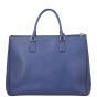 Prada Saffiano Lux Galleria Double Zip Tote Large Back