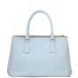 Prada Saffiano Lux Galleria Double Zip Tote Back