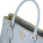 Prada Saffiano Lux Galleria Double Zip Tote Corner