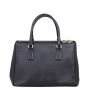 Prada Saffiano Lux Galleria Double Zip Tote Small Back