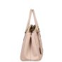 Prada Saffiano Lux Galleria Double Zip Tote Small Side