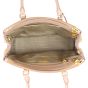 Prada Saffiano Lux Galleria Double Zip Tote Small Whole interior